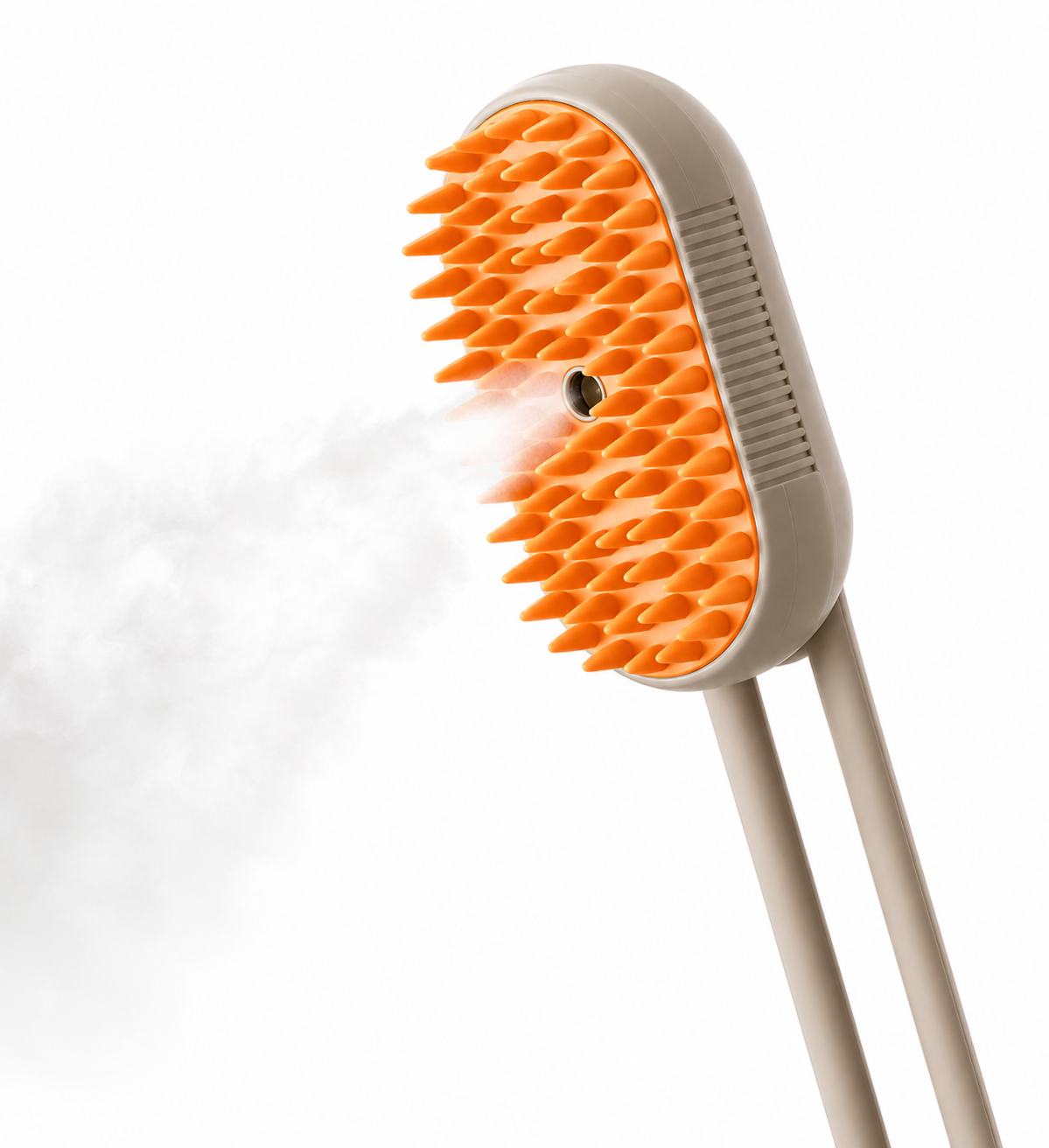 Cepillo Vapor 3 en 1 – Masaje y Quita Pelo